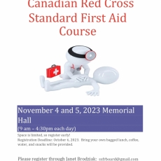 South Shore First Aid Course November
