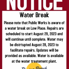 Water Break - Low Place August 28, 2023