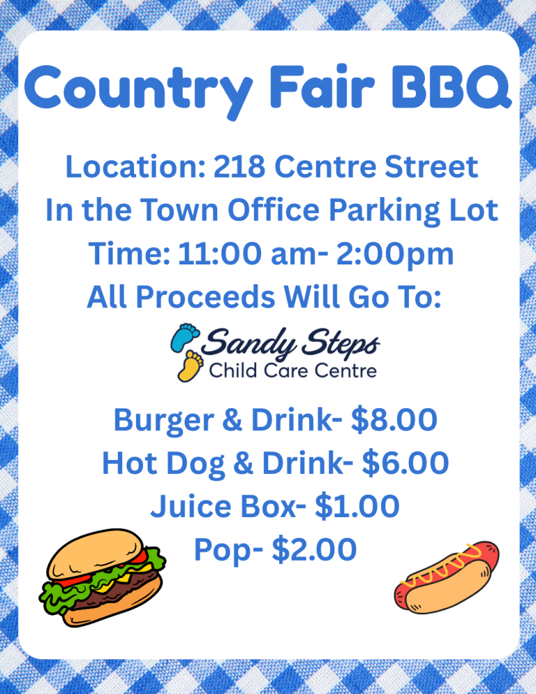 sandy-steps-child-care-centre-bbq-fundraiser-august-2nd-town-office